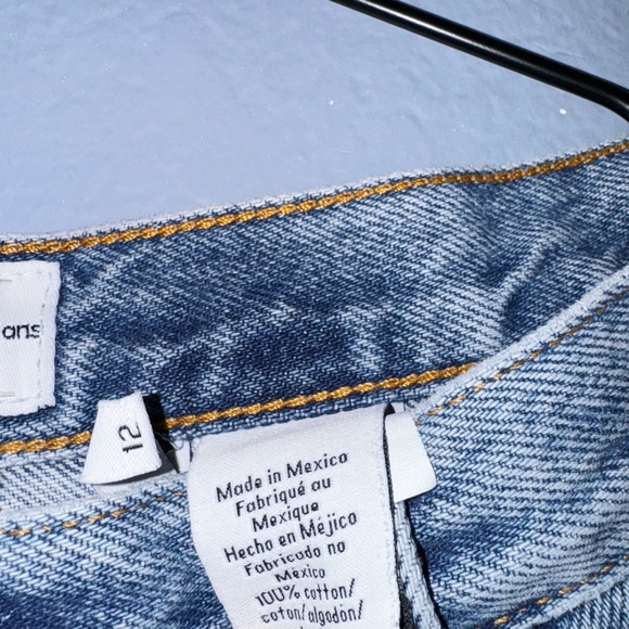 Calvin Klein Vintage 90s Cuff Jean Shorts Size 12/28” - Picture 9 of 10